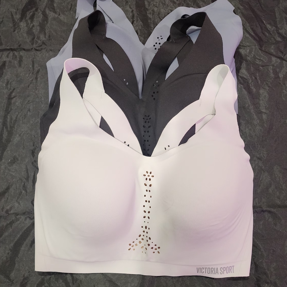 Set of 3 Victoria's Secret Angel Max  Sport Bras 32DDD